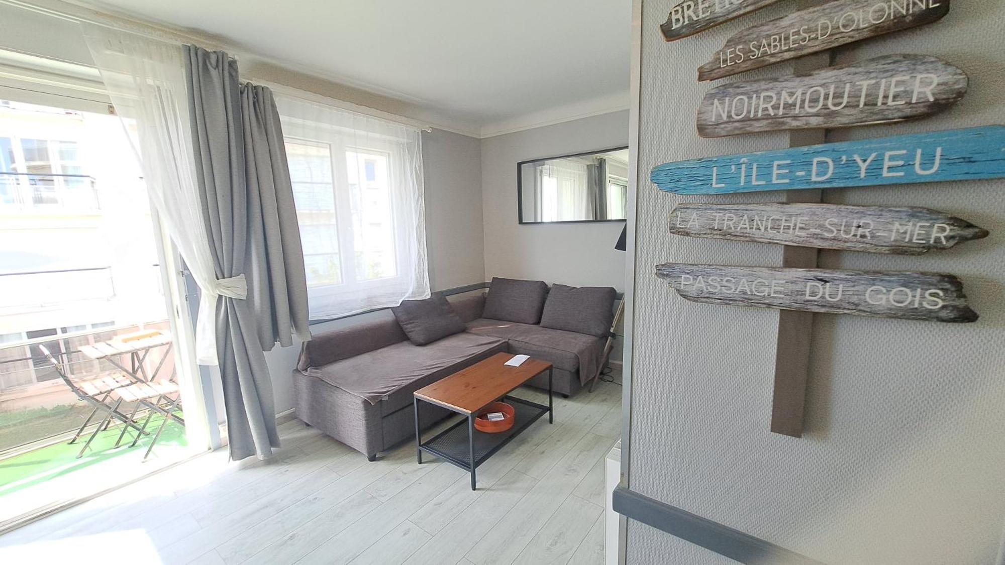 Couchant Radieux Appartement 2 Pieces 4 Personnes Vue Mer Σαιν-Ζαν-ντε-Μον Εξωτερικό φωτογραφία